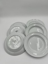 Northwest Airlines CR-0120 BND First Class White Rim Soup Bowl ***SET OF 6*** picture