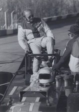 Johnny Benson Winchester IN supermodified win 1979 - Himes Estate Photo picture