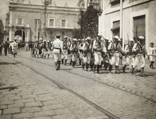 Crew Of Uss Denver Marching Through Streets Of Havana Historic Old Photo picture