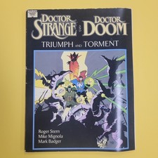 Doctor Strange and Doctor Doom Triumph and Torment Marvel Graphic Novel (1989) picture