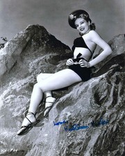 Legendary Actress Kathleen Hughes Signed Autographed 8x10 Photograph RIP picture