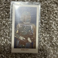 Star Wars Boba Fett RARE Topps T206 Mini Insert 50 Subjects Bounty Hunter COOL picture