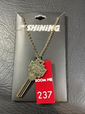 New Bioworld The Shining Overlook Hotel Door Key Pendant Necklace picture