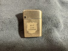Vintage Storm Master A-1 Auto Hardware Lighter In Working Condition picture