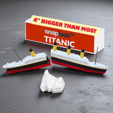 Split In Half Titanic Bath Boat And Pool Toy, Break In Half RMS Titanic Toys picture