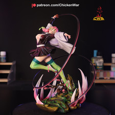 1:6 Mitsuri Kanroji Demon Slayer Fan Art UNPAINTED Resin Garage Kit picture