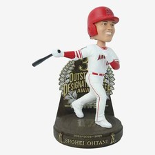 Shohei Ohtani Los Angeles Angels 3x Outstanding Designated Hitter Bobblehead MLB picture