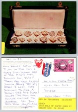 Bahrain Dilmun Seals Postcard 1983 - Ancient Middle East History Eden picture