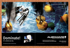 2005 Alienware The Original Gaming Systems Original Advertisement / Promo v3 picture