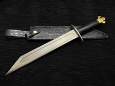 Handmade Uhtred's Wasp Sting Knife The Last Kingdom Replica Bowie Knife Gift picture
