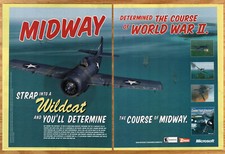 Microsoft Combat Flight Simulator 2 - 2 Page Game Print Ad Poster Promo Art 2000 picture