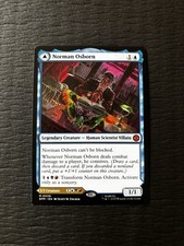 Norman Osborn #0220 MTG Marvel's Spider-Man Rare Card picture