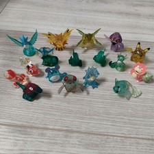 Pokemon Clear Retro Figure Lot Collectible 15+ picture