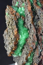 Cuprian Adamite, Gold Hill, Utah, Top Quality Color 50x34x31mm picture