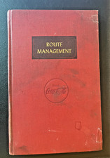 Untra Rare 1947 Coca-Cola  Route Management Book Hardcover, Bottling Co. Manual picture