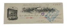 1919 Bank Check: Bank of Amador County, Jackson, CA picture