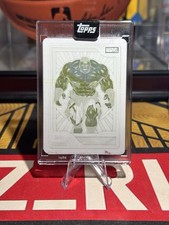 HULK • 2026 TOPPS MARVEL MINT | 1/1 YELLOW PRINTING PLATE picture