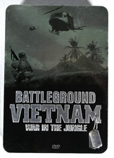 Battleground Vietnam: War in the Jungle (5 DVD Set) Special Tin Can Collection. picture