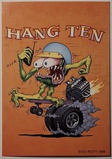 1998 Rat Fink trading card