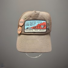 Vintage 1980s China Lake Naval Weapons Center SKYP Ballistic Test Branch Hat picture