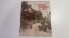 1928 HARLEY DAVIDSON Motorcycle Sales Brochure / Catalogue picture