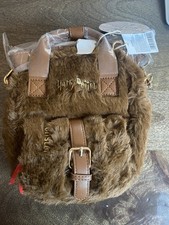 Miniso X Harry Potter Monster Book Fluffy Plush Mini Crossbody Hand Bag NWT picture