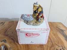 🪓 Enchantica Goblin Twin Hobba Figurine w Box Fantasy Collectible 1988 Vintage picture