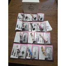 Ashton-Drake Classic Barbie Heirloom Ornaments Club Set of 12 Vintage 1995 picture