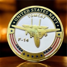 United States Navy F-14 Tomcat Challenge Coin  ·IN STOCK· ·FAST SHIPPING· ·NEW· picture