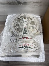 VINTAGE NEW AVON HOLIDAY CLASSIC FERRIS WHEEL 2001 Porcelain Musical Works NIB picture