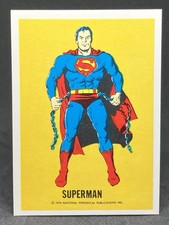 1974 Superman National Periodical Wonder Bread Card Near Mind picture