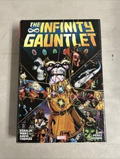 SIGNED PEREZ INFINITY GAUNTLET OMNIBUS HC First print (2020, MARVEL) MR1510WH picture