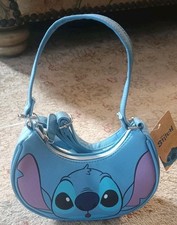 New Fast Forward CUTE Disney Lilo & Stitch Crescent Crossbody tote bag purse picture