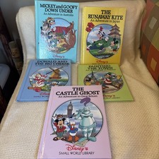 Disney’s Small World Library Lot Of 5 Grolier Enterprises EUC  picture