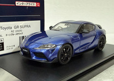 Hi Story HS575BL Toyota GR Supra RZ 2025 JDM Blue - 1/43 scale model car picture