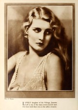 JEANETTE LOFF - Actor Singer Musician -  1929 Movie Image - 5 x 7 in Print picture