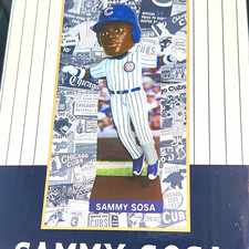Sammy Sosa Chicago Cubs Baseball Bobblehead Sga 9/13/26 picture