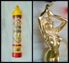 Unused NOS Vintage PLUMB BARBARA 12 oz. Solid Brass PLUMB BOB New in Package picture
