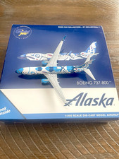 GeminiJets Alaska Airlines Boeing 737-800 1:400 Die-Cast Aircraft Model N559AS picture