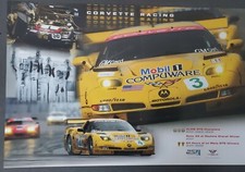 Corvette C-5 2001 2002 2003 ALMS LeMans Daytona 24 hours Pratt & Miller poster picture