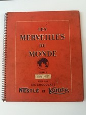 Vintage 1956–57 French Nestlé Kohler Album Les Merveilles du Monde picture