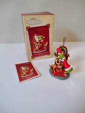 Hallmark Keepsake Ornament- The Grinch and Max.  2004 picture