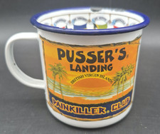 PUSSERS LANDING PAINKILLER CLUB COFFEE MUG BRITISH NAVY SECRET RECIPE RUM CUP picture
