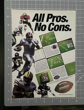 Unnecessary Roughness Football 1993 Print Ad 90’s Video Game Advertisement picture