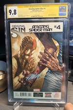 💫 CGC Amazing Spider-Man #4 - Marvel 2014 Cindy Moon Silk  SS Humberto Ramos picture