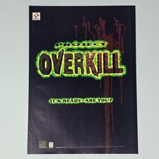 Project Overkill PlayStation 1 PS1 It's Ready Print Ad/Poster Promo Art picture