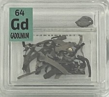 Rare Earth Double Mediums Scandium Dysprosium Thulium Lutetium in Element Tiles picture