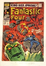 FANTASTIC FOUR  KING SIZE SPECIAL #6 FIRST APP ANNIHILUS VF- 7.5 KEY ISSUE 1968 picture