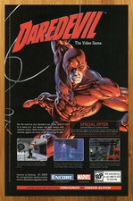 2004 Daredevil CANCELLED VIDEO GAME PS2 Xbox Print Ad/Poster Marvel Comics Art picture
