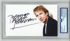 Alan Rickman ~ Signed Autographed Photograph ~ PSA DNA Encased picture